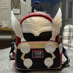 Disney Parks Marvel Loungefly Thor Backpack NWOT